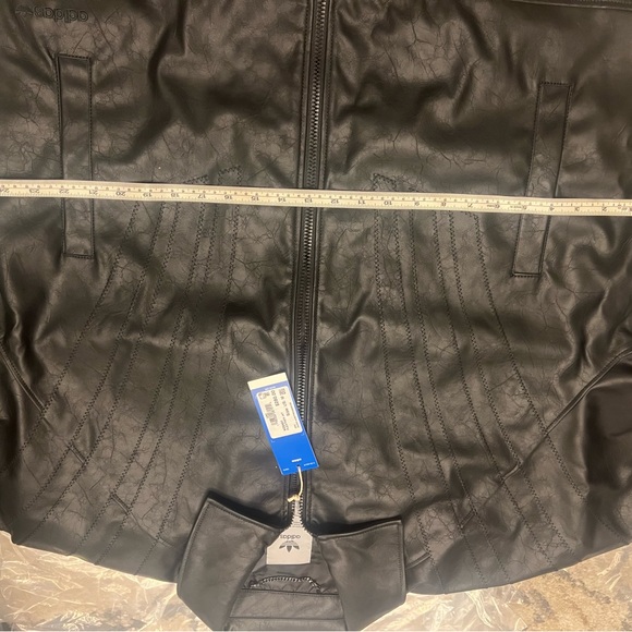 Adidas Santiago Pleather Jacket - Picture 8 of 13